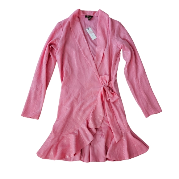 Anthropologie Vineet Bahl Sequin Wrap Dress - Picture 2 of 5